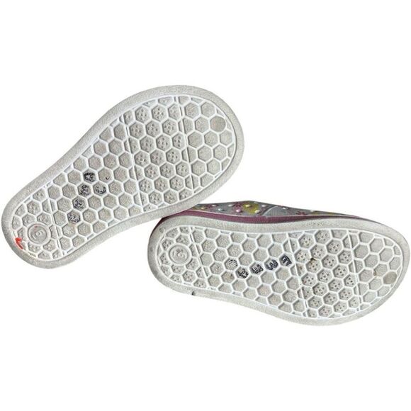 Toddler Girls Cat & Jack Jesse Floral Print Waterproof Slip On Shoes - Sz 6 - Picture 3 of 3